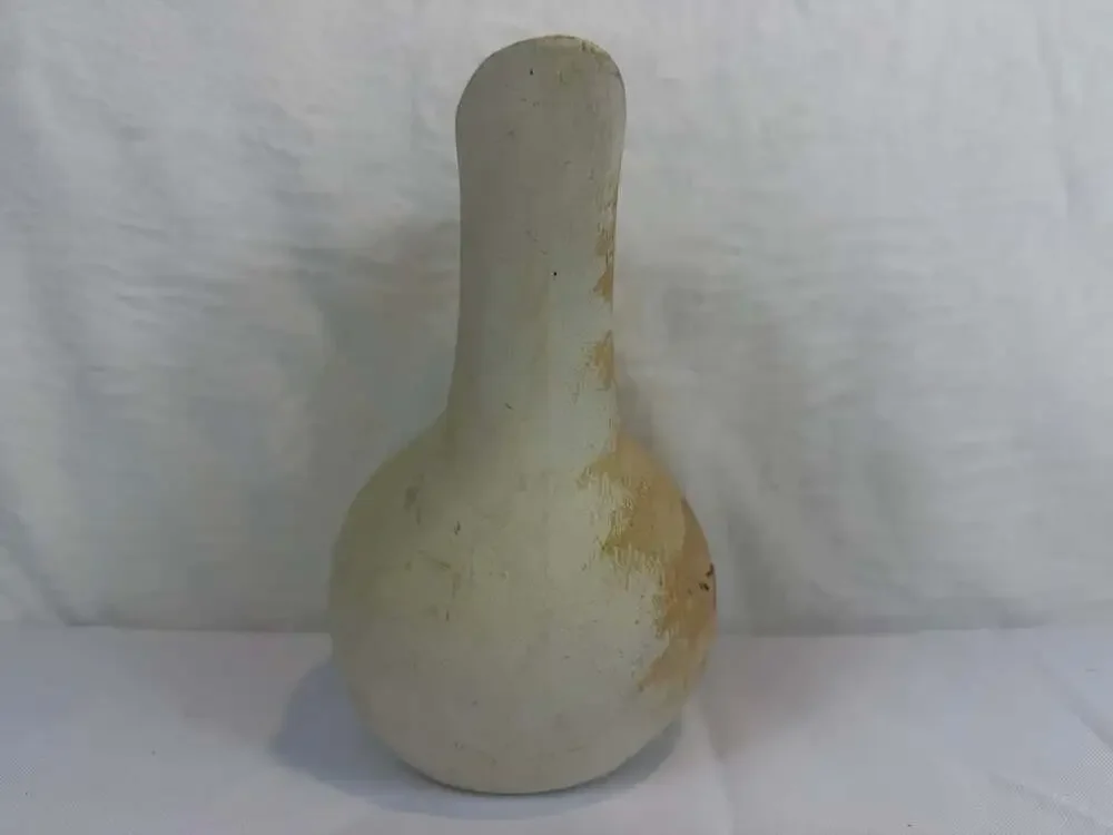 Miguel-signed wedding vase southwestern pottery desert landscape scene